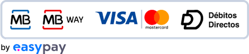 MB, MBWAY, Visa, Mastercard, Débitos Diretos, easy pay